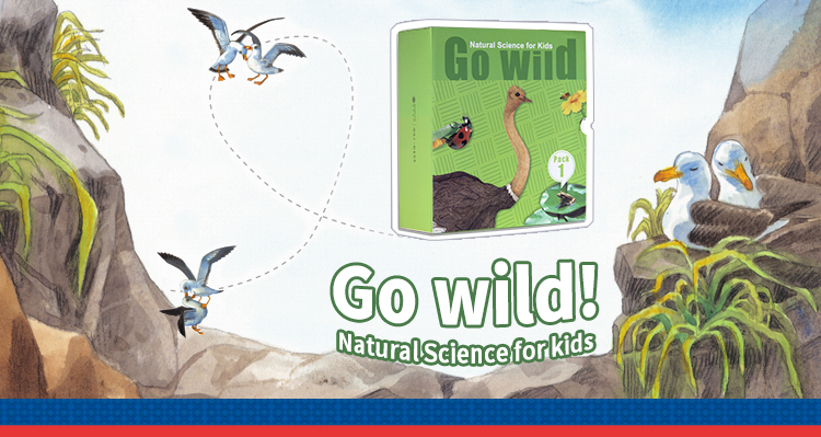 宾果儿童自然科学第二辑Go wild Natural Science小达人点读包