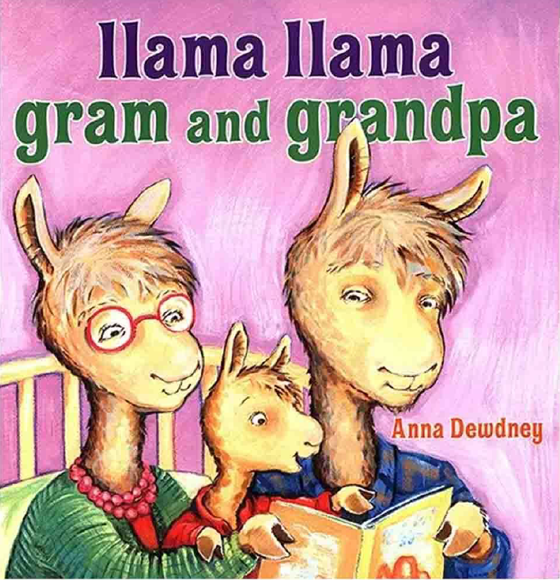 Llama Gram and Grandpa 拉玛的外公外婆小达人点读笔的点读包