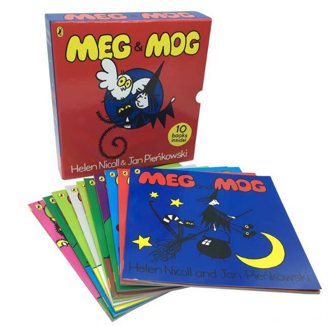 女巫麦格和小猫莫格10本meg and mog小达人点读笔的点读包