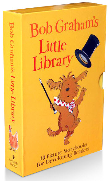 Bob Graham Little Library英文故事绘本小达人爸妈网点读包+mp3音频