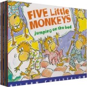 五只小猴子Five Little Monkeys 9本小达人爸妈网点读包PDF+MP3
