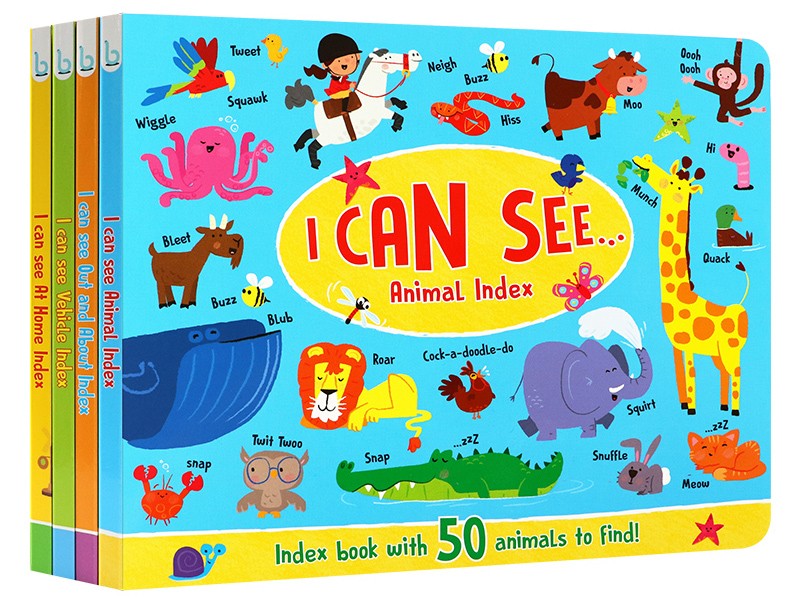 《 I CAN SEE 生活大发现》套装（4册）小达人智能点读包