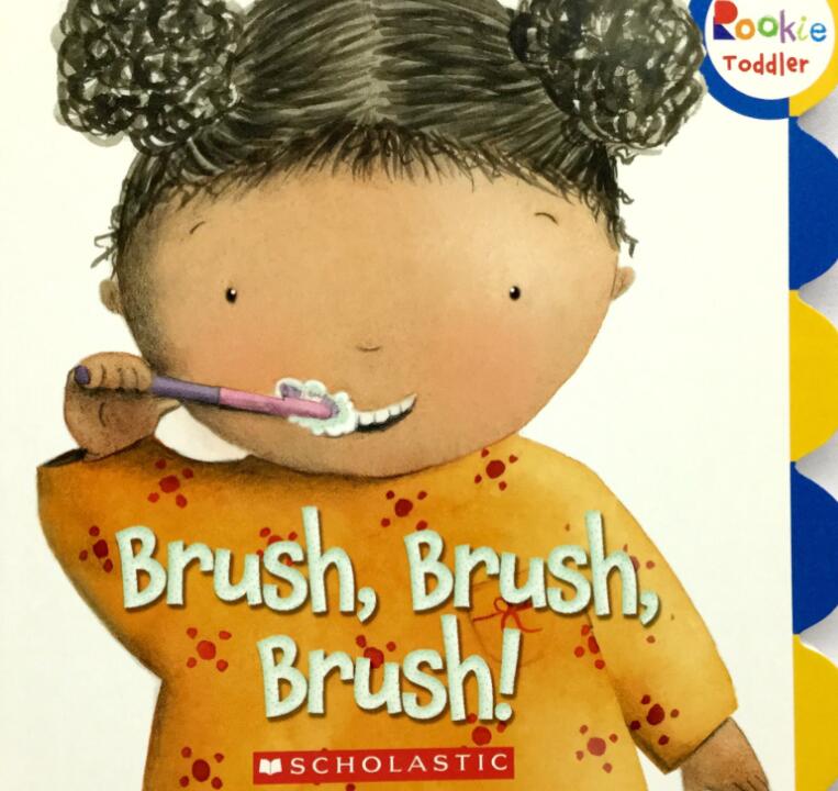 brush brush brush英文原版绘本pdf资源免费下载