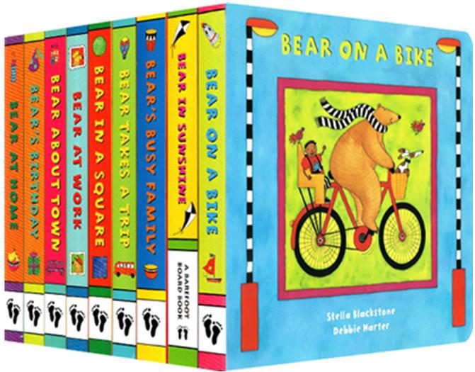 快乐比尔熊系列6册音频MP3及点读包汇总原版英文启蒙绘本资源