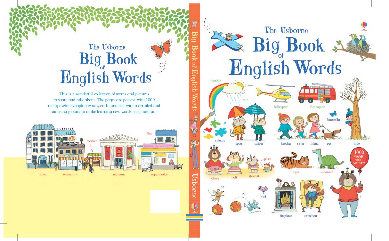 Usborne Big Book of English words PDF+音频+小达人点读包