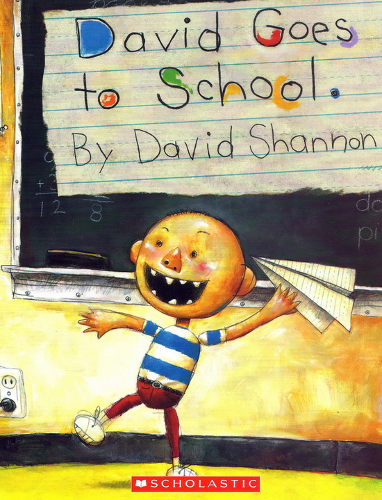 【大卫系列】David Goes to School小达人+DP爸妈他+毛毛虫点读包