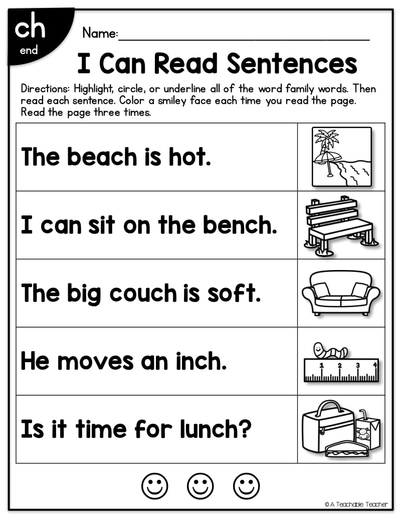 I can read phonics sentencesPhonics Sentences Blends and Digraphs_第5页