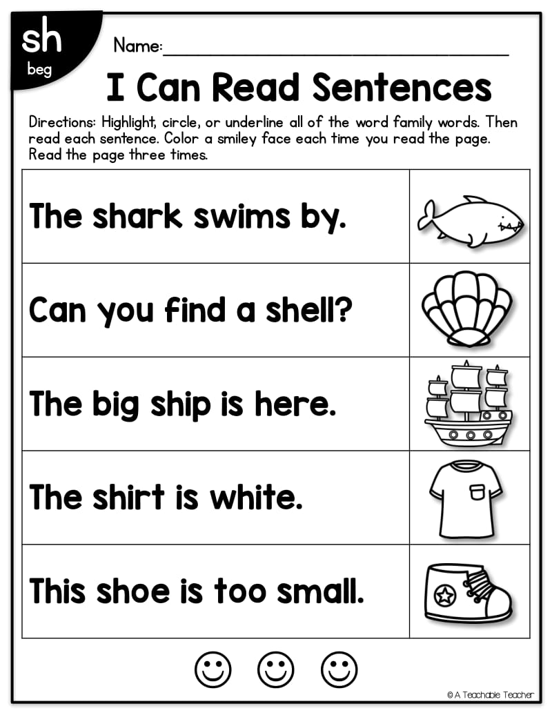 I can read phonics sentencesPhonics Sentences Blends and Digraphs_第6页