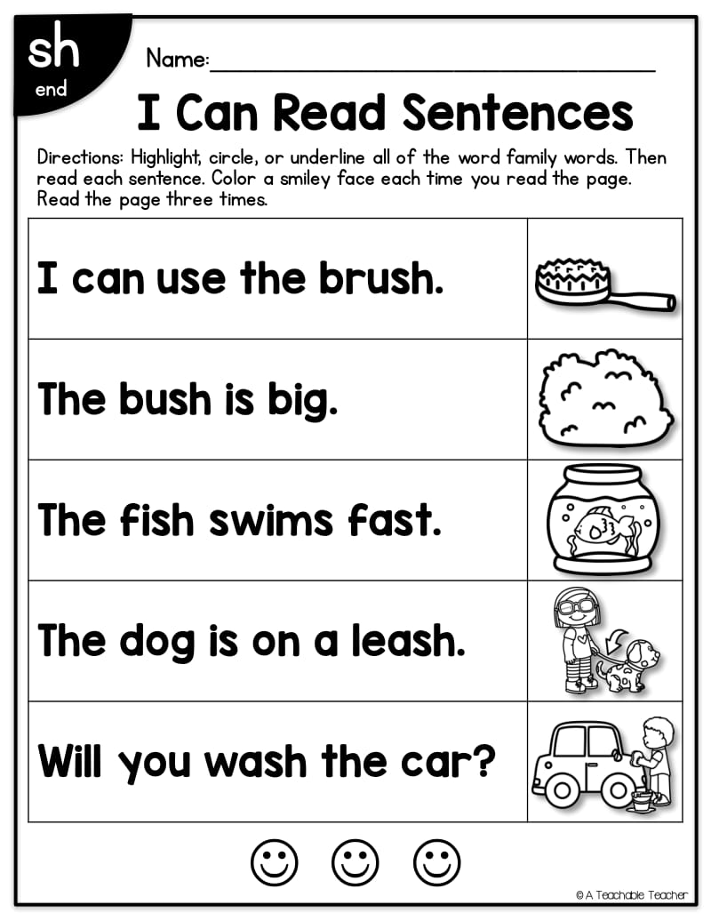 I can read phonics sentencesPhonics Sentences Blends and Digraphs_第7页