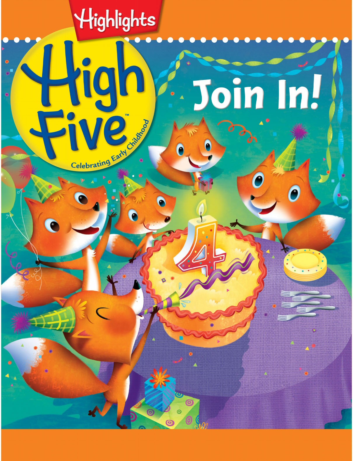 儿童杂志2-6岁 Highfive 2016年全集（12本）+MP3音频