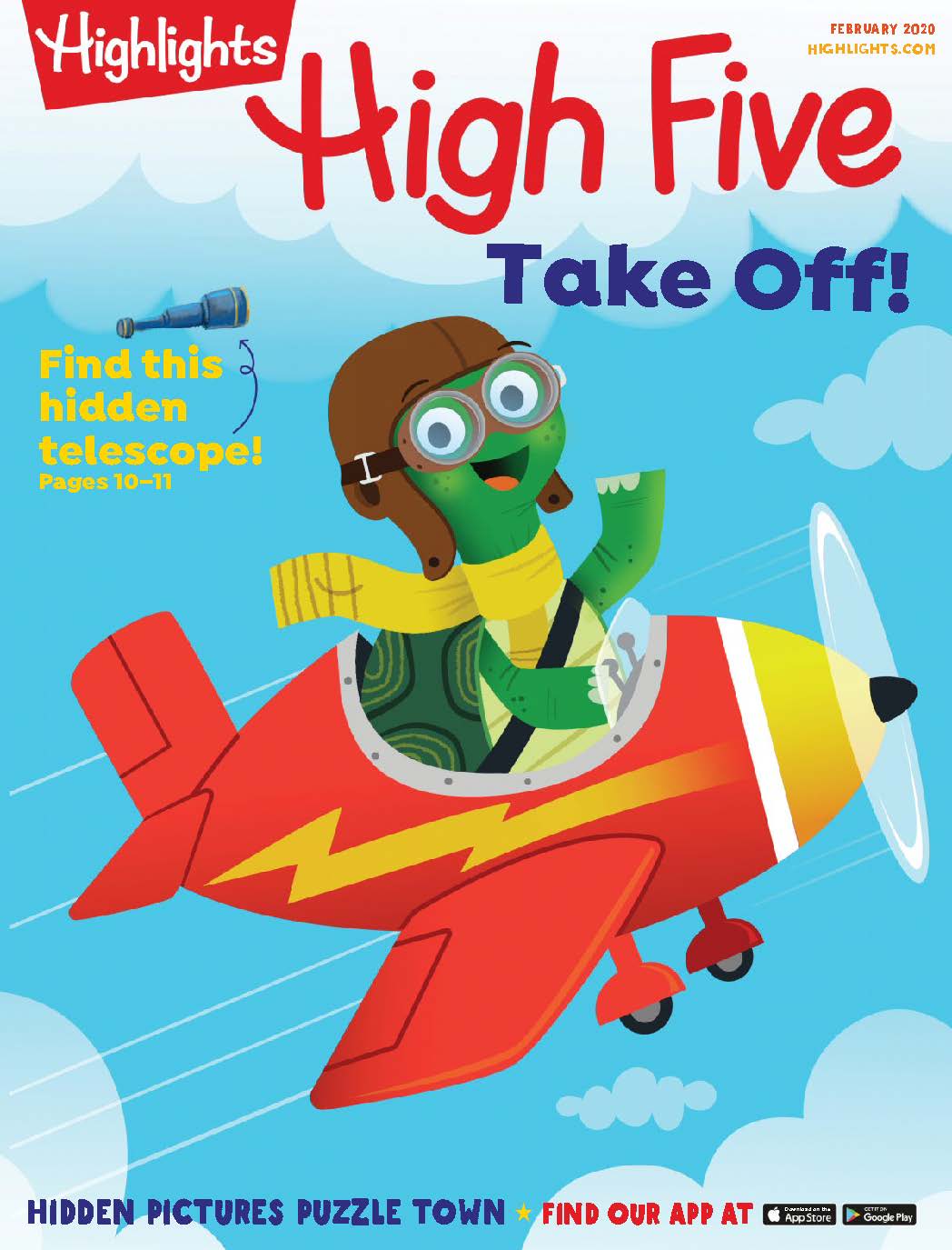 儿童杂志2-6岁 Highfive 2020年全集（12本）无音频
