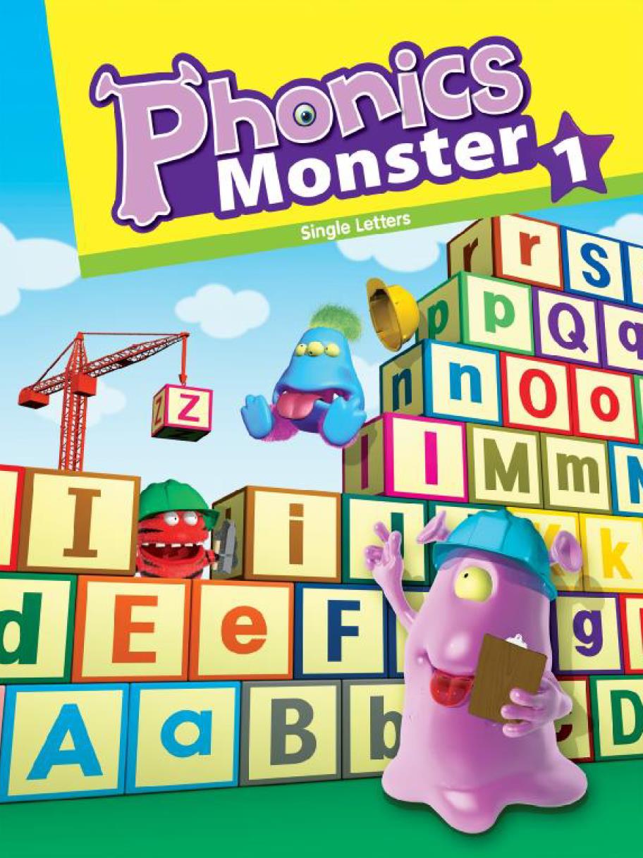 Phonics Monster精品系列Single letters 1-3(pdf+mp3+answersheet)