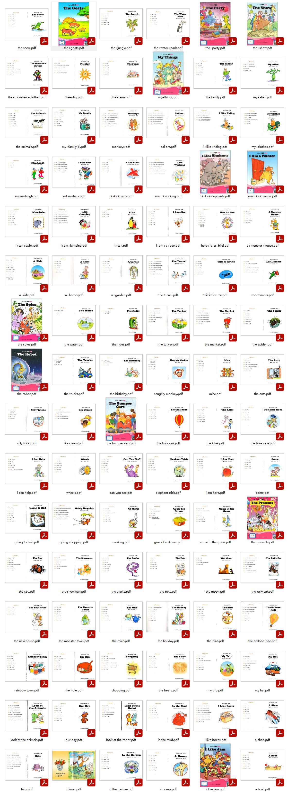 培生妙趣屋1-3辑96册全PDF+MP3高清可打印