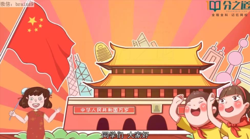 看动画学初中政治MP4高清视频课程