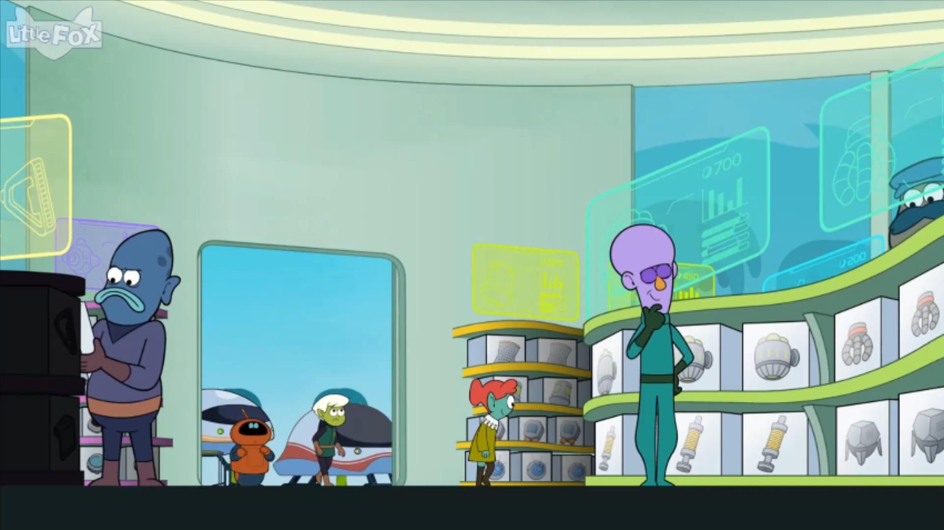 LITTLE FOX小狐狸Space Patrol 48集完结【视频动画+音频+单词表电子版+故事书电子版】夸克网盘下载