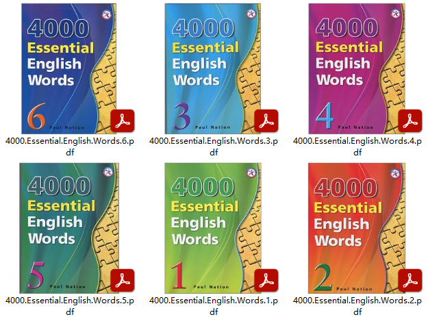 听故事学记【4000.Essential.English.Words】4000英语核心词汇共6册，共180课视频+PDF百度网盘分享