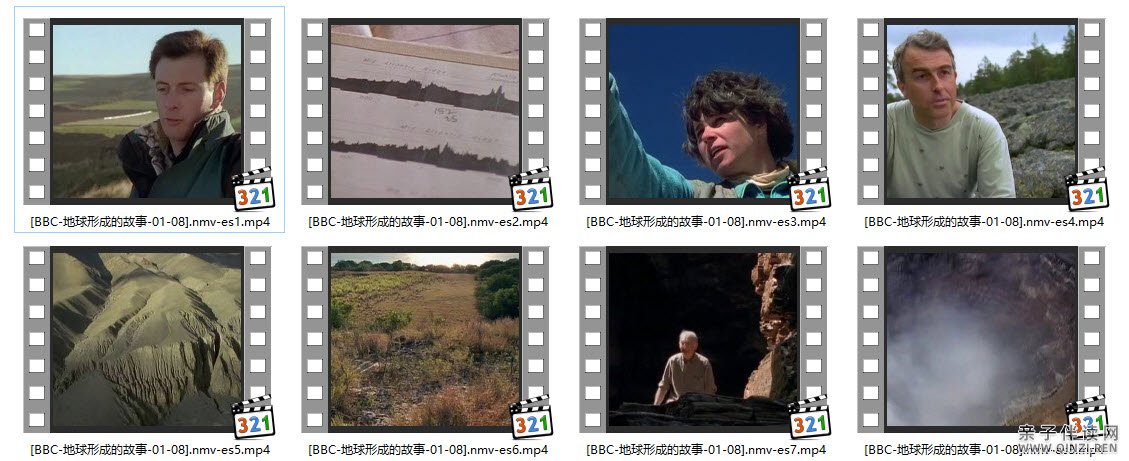 BBC地球形成的故事1-8全集国语纪录片外挂字幕