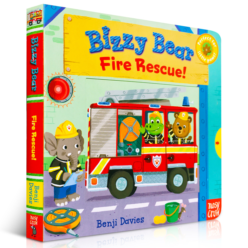 bizzy bear fire rescue小达人点读包(小熊很忙系列之一)