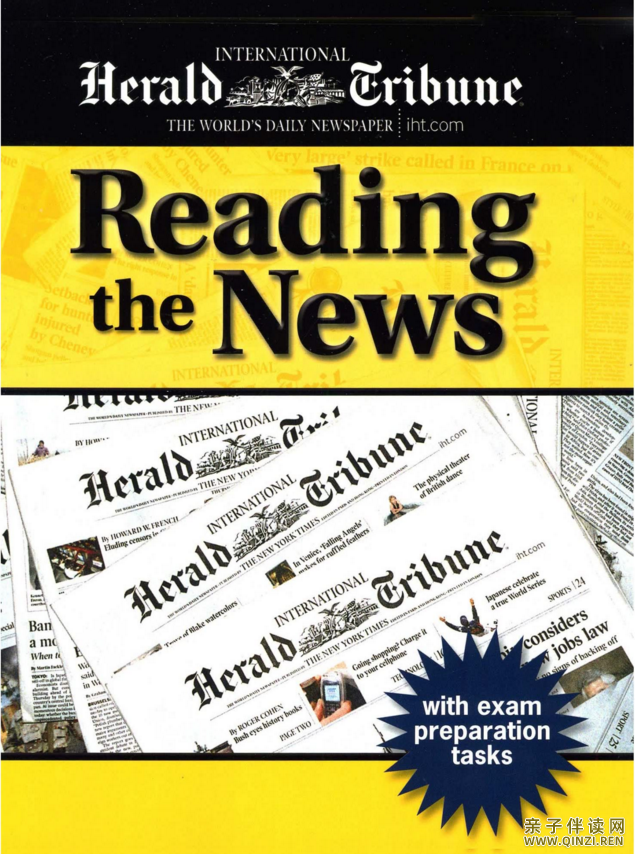 英语新闻专项阅读练习册《Reading the News》，精选纽约时报文章，专项提升外刊精读能力！
