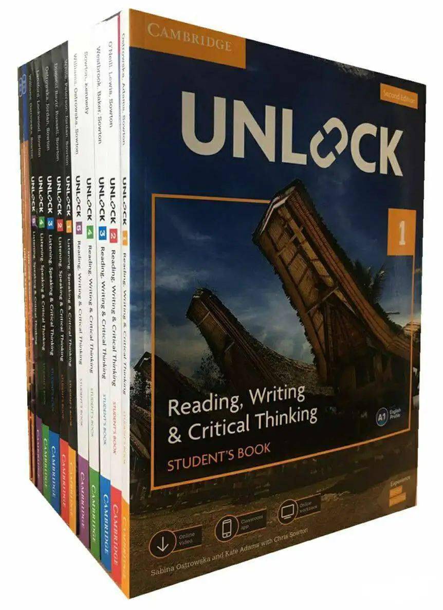 剑桥unlock 2019第二版最新版全套PDF+音频+视频+教师书