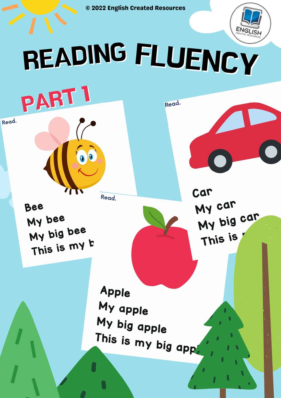 英语启蒙开口神器《Reading Fluency》流利阅读海报（全7册）PDF高清电子版可打印成纸质版