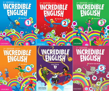 牛津Incredible English全7级英文教材（6-13岁）PDF+MP3