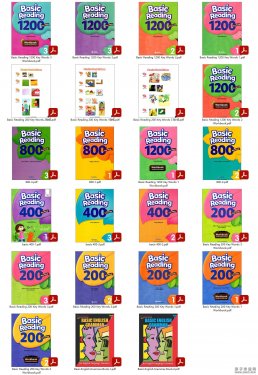 Basic  Reading【语法+200词+400词+800词+1200词+小达人点读包】PDF高清电子版+音频百度网盘分享