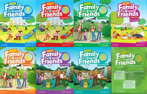 Family and Friends英版第二版PDF电子版教材+音频+互动软件+视频