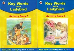 Key words练习册4册套装英文原版配套练习ladybird快乐瓢虫