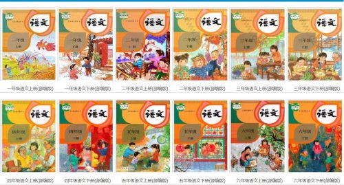 人教版、部编版小学语文（一~六年级）古诗文合集-A4田字格练字