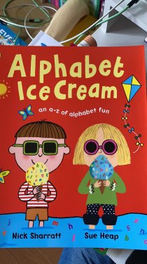 Alphabet Ice Cream 字母冰淇淋 4册全 小达人点读笔的点读包