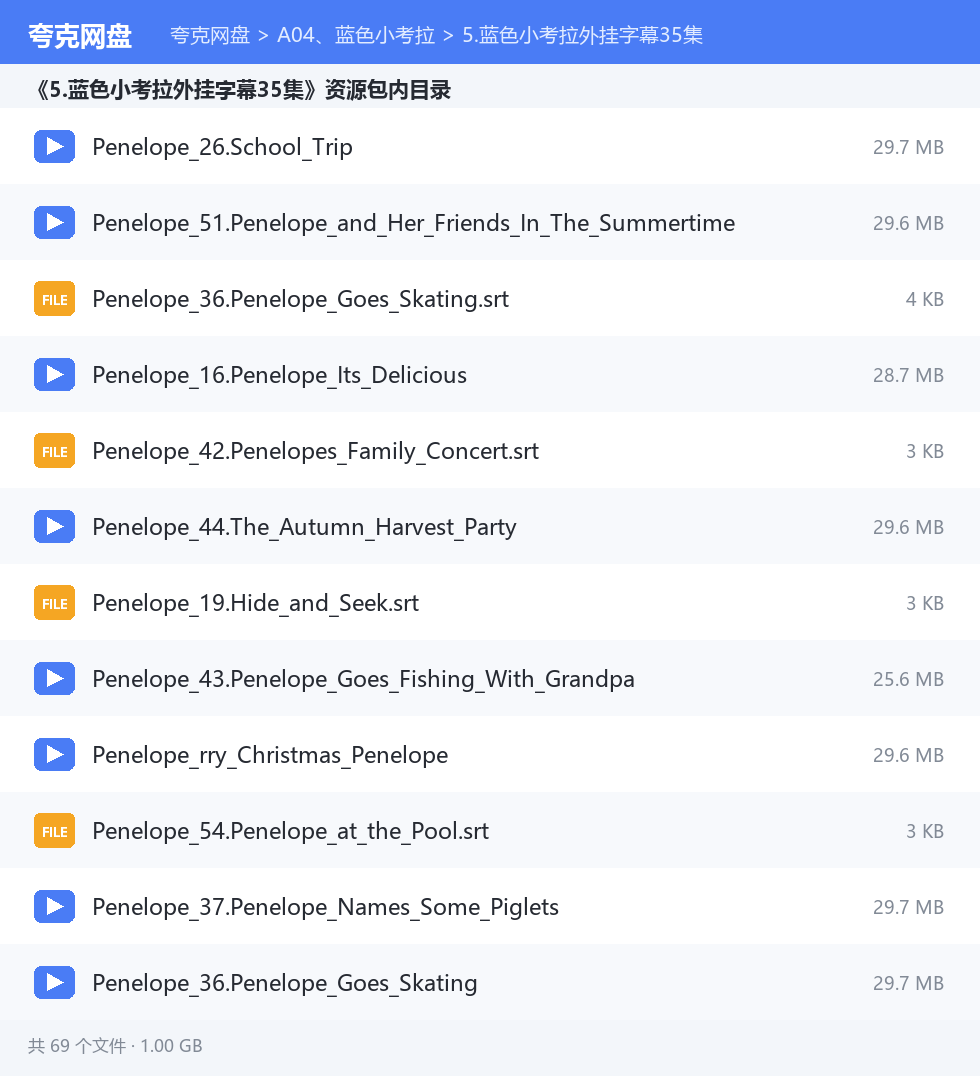 完整文件清单