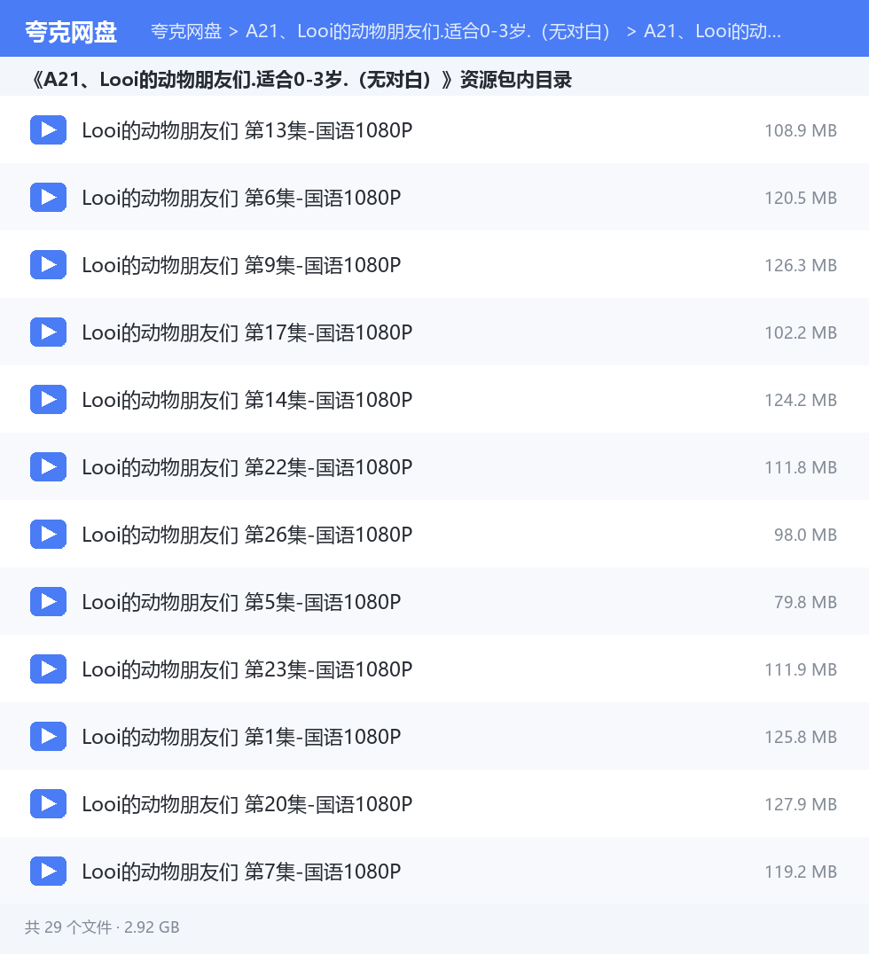 完整文件清单