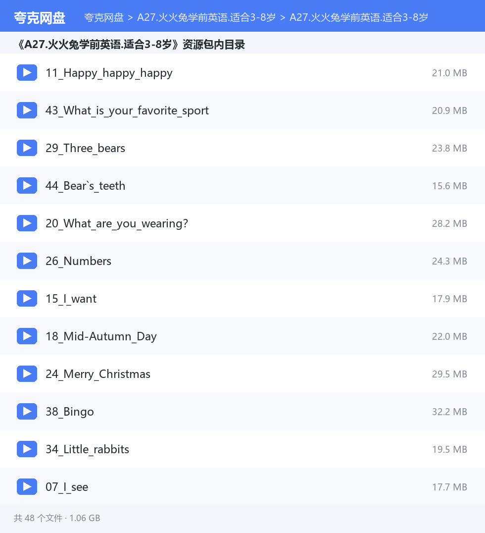 完整文件清单