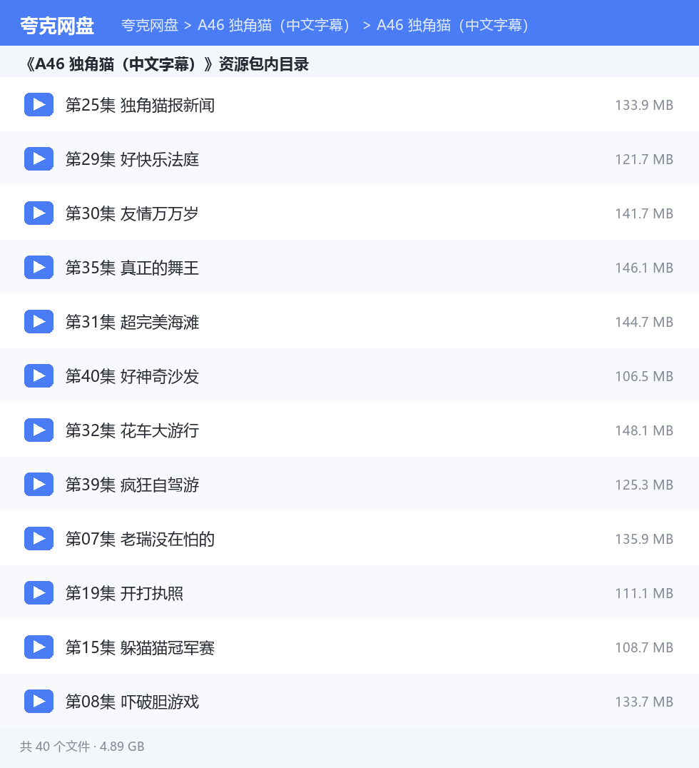 完整文件清单
