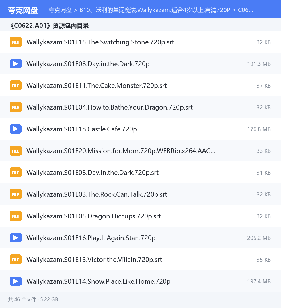 完整文件清单