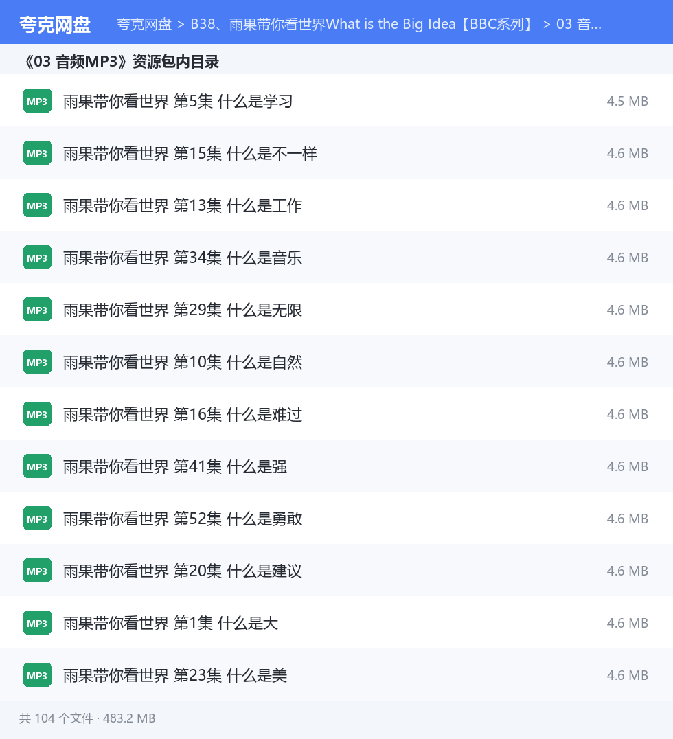 完整文件清单