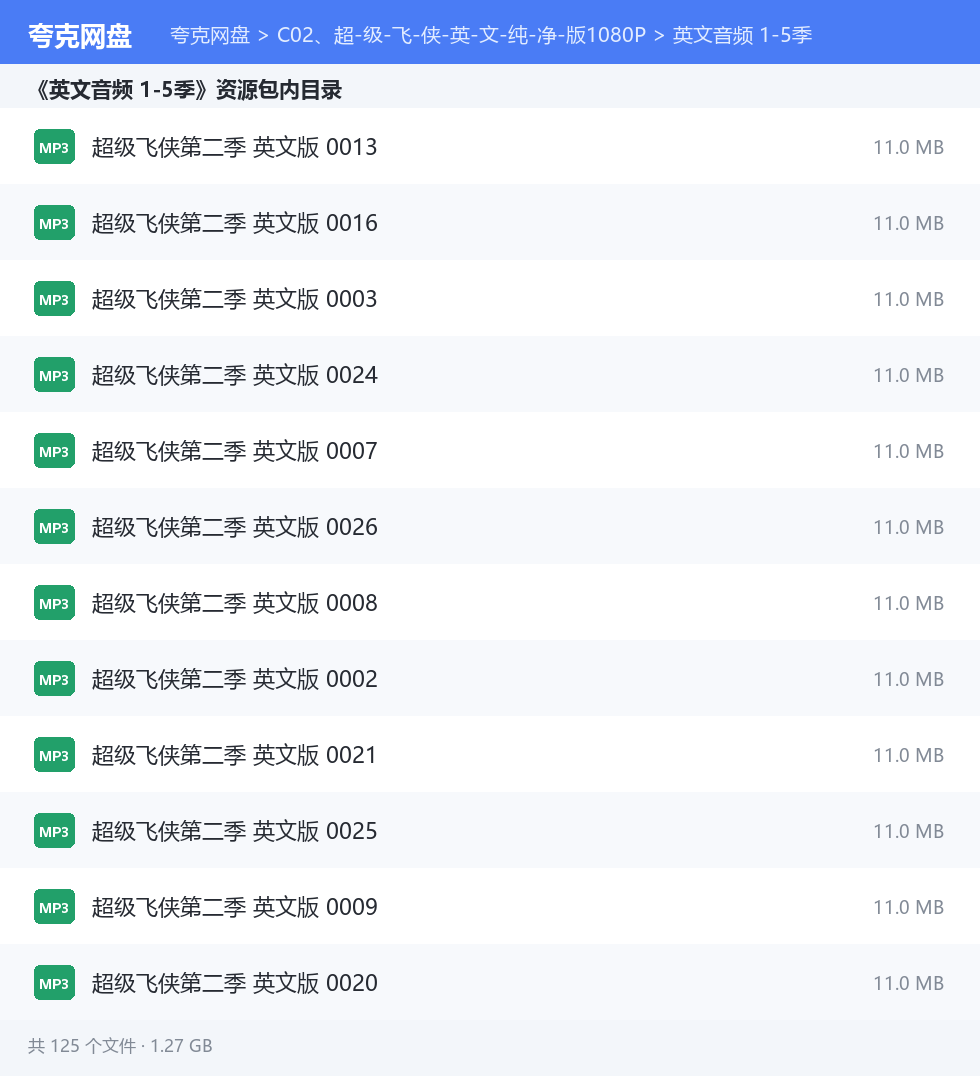 完整文件清单