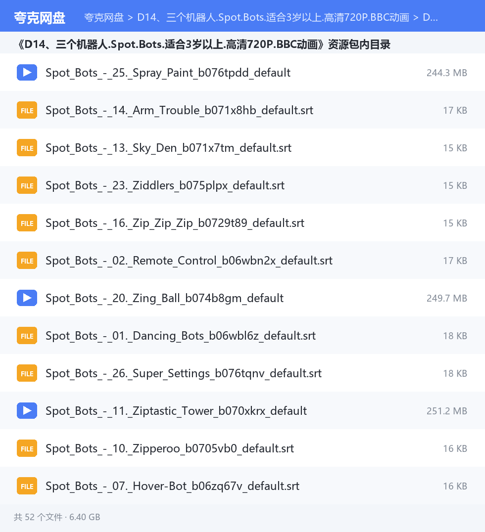 完整文件清单