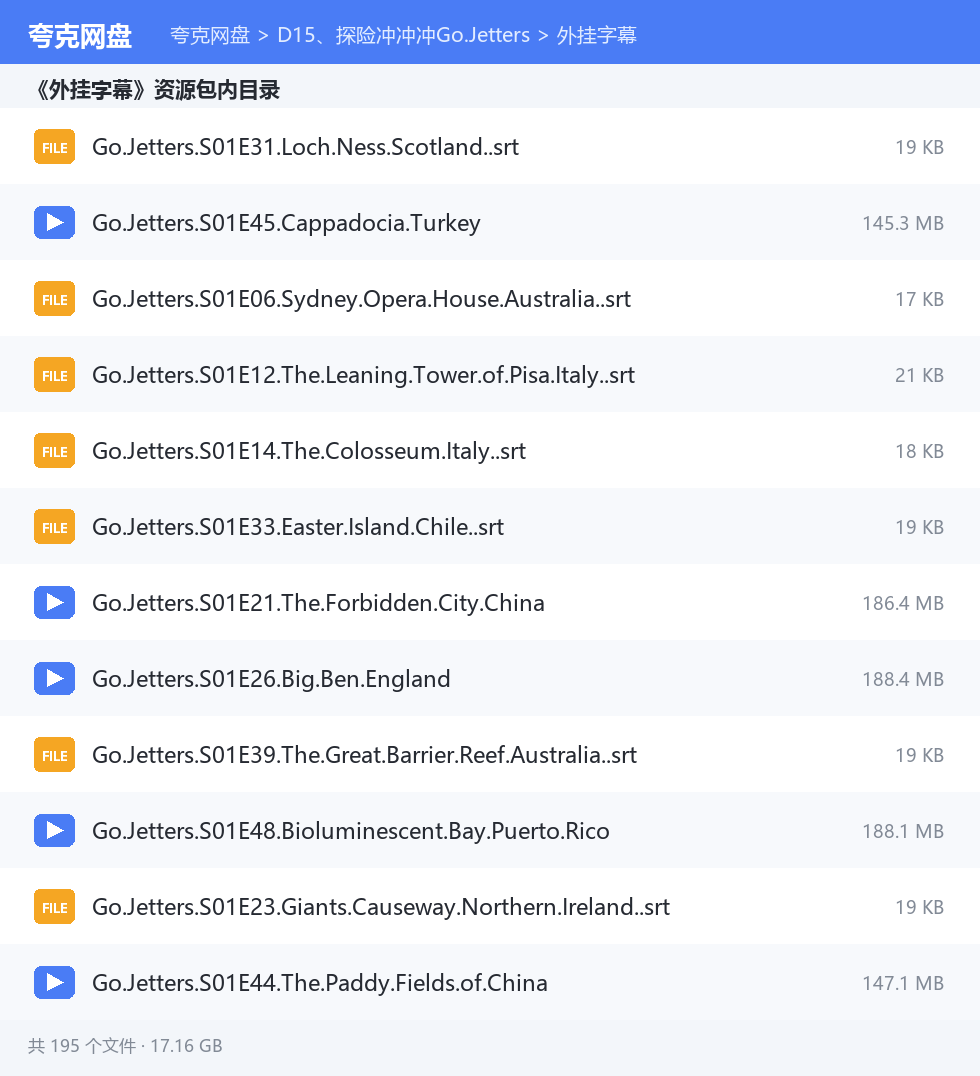 完整文件清单