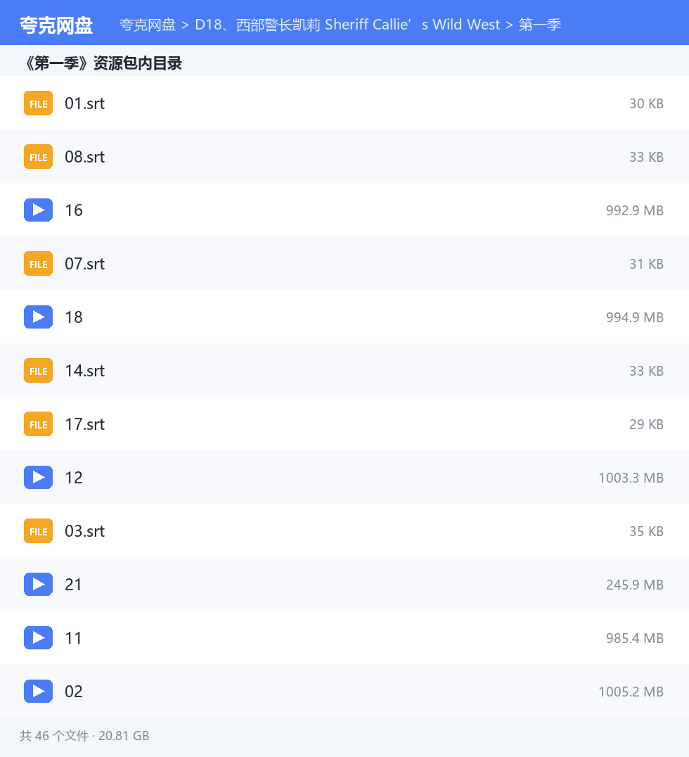 完整文件清单