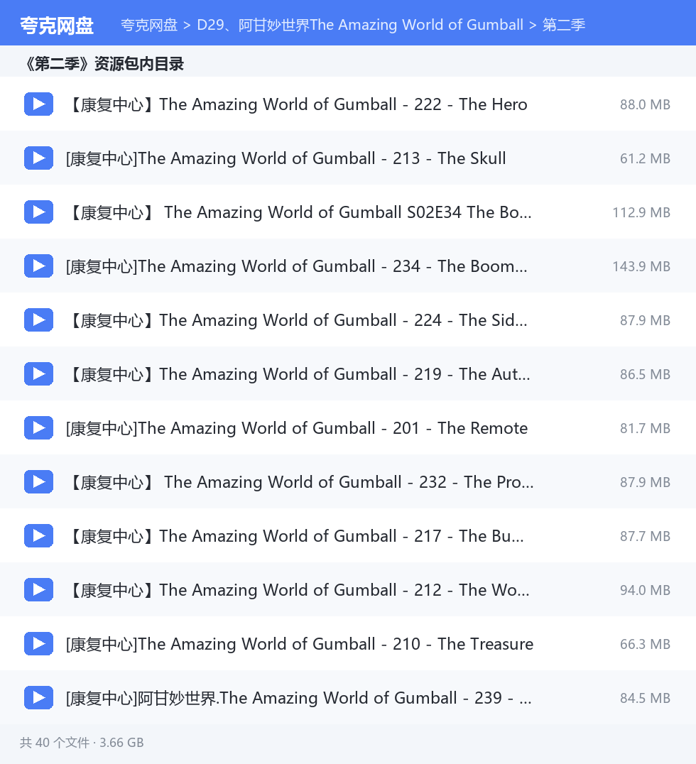 完整文件清单