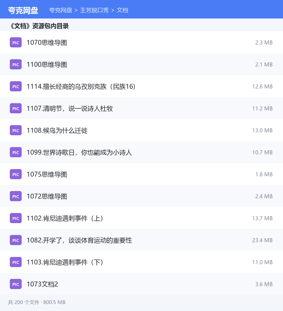 王芳脱口秀 资源文件清单