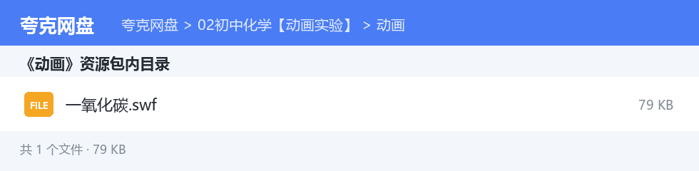 02初中化学【动画实验】 资源文件清单