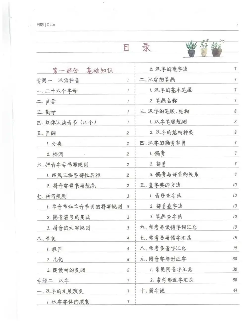 小学学霸笔记电子版 资料内页(PDF 第 2 页)