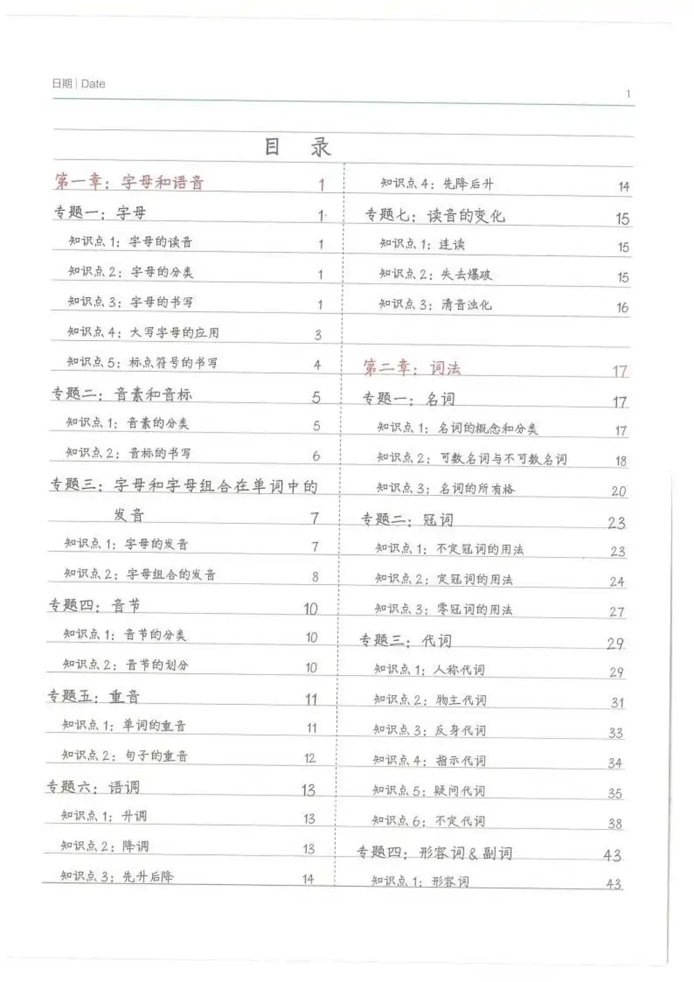 小学学霸笔记电子版 资料内页(PDF 第 4 页)