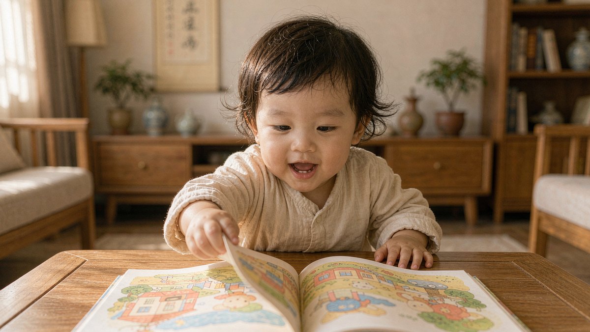 读绘本孩子总抢着翻页,让他翻反而更投入